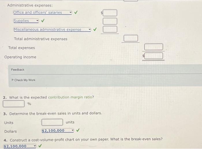 27,000 units. Required: 5. What is the expected margin of safety in