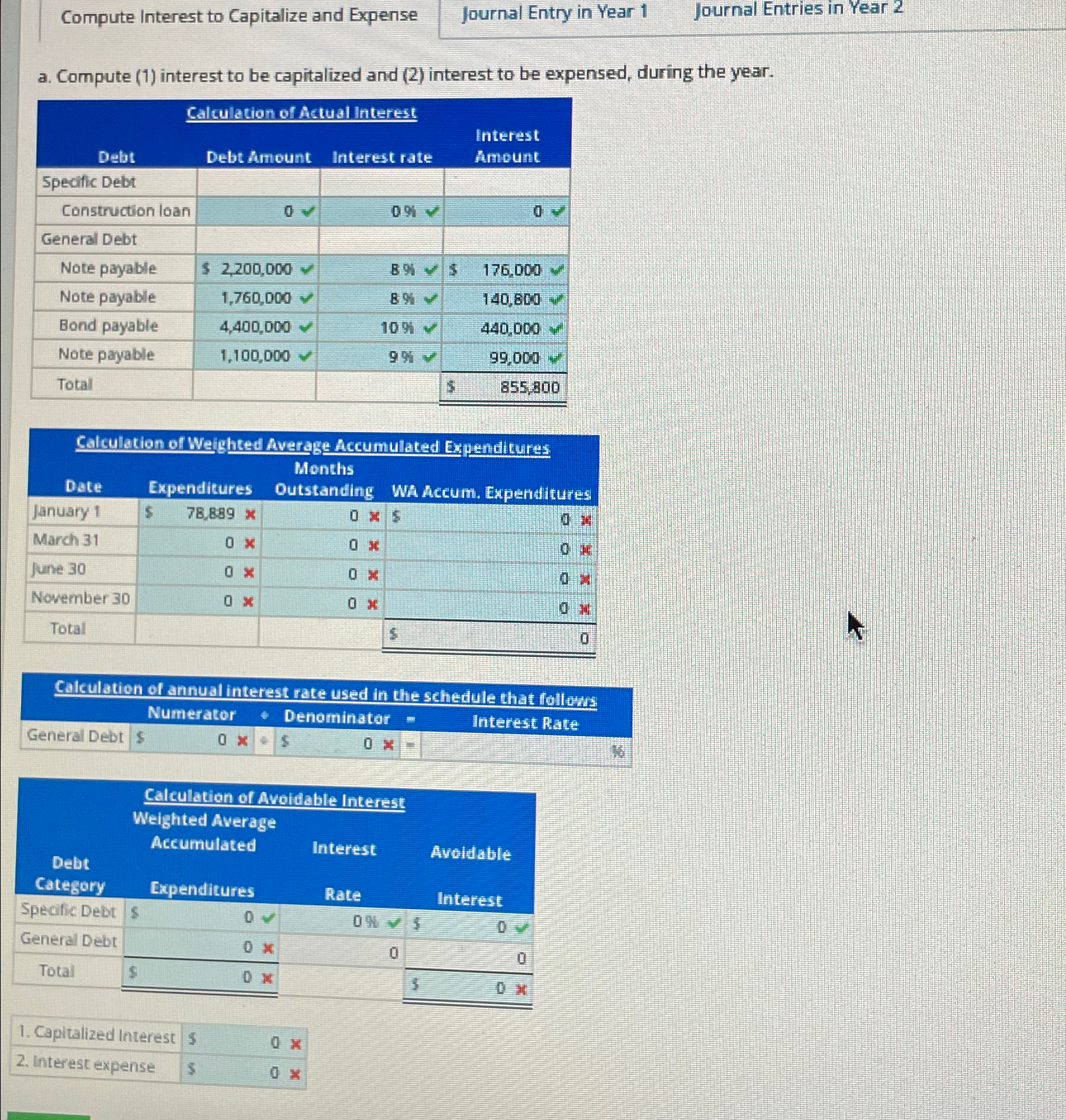  Computing and Recording Interest Capitalization The following information is from Bowin