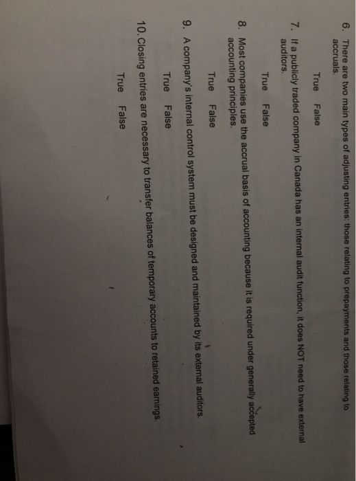  Please answer weather True it False .If False state why Brifley