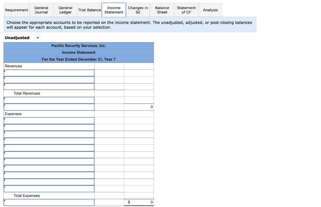 of January 1, Year 7, had the following normal balances: During Year