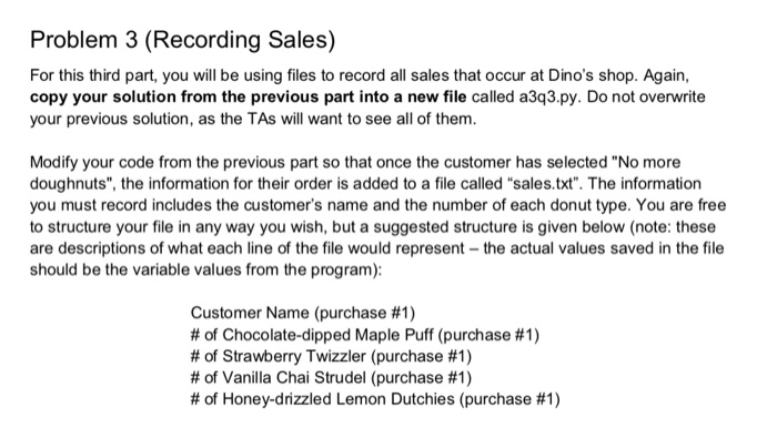  please solve problem 3, problem1 and 2 already sloved. part1, part