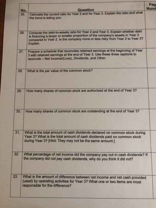a company's annual report/Form 10-K 2. FSA Project to find a variety