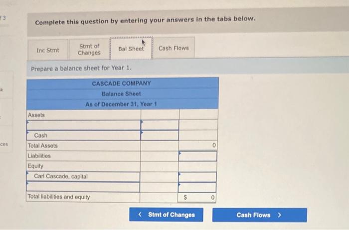 Year 1, when it acquired $159.000 cash from the owners. During Year