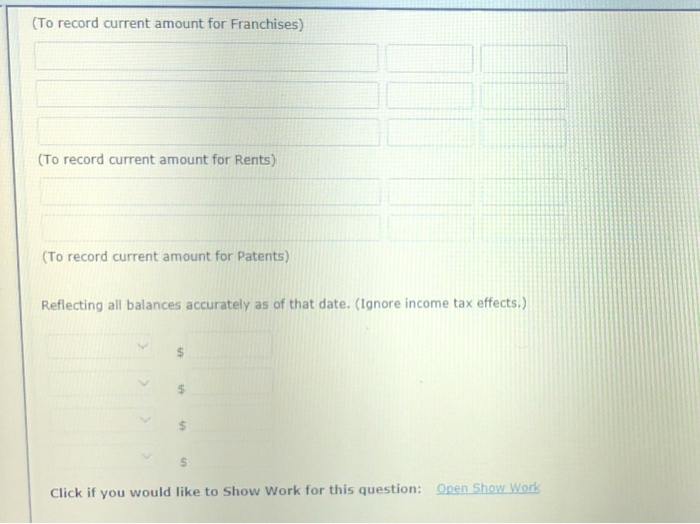 entries that have been recorded during 2017 and 2018. Intangible Assets 7/1/17