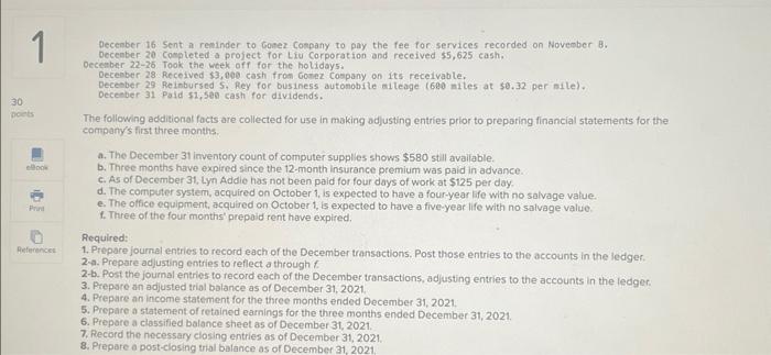 P4, P5 After the success of the company's first two months, Santana