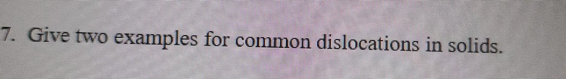 disl&eati0i1$1n solids