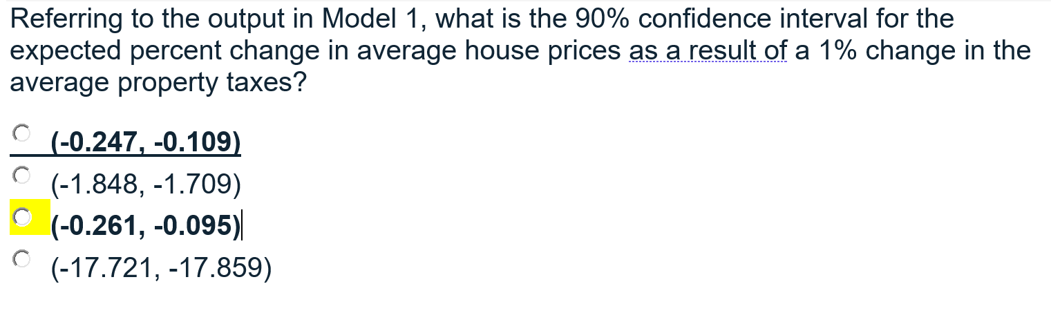 function of the above variables (Model 1). Please estimate the following model: