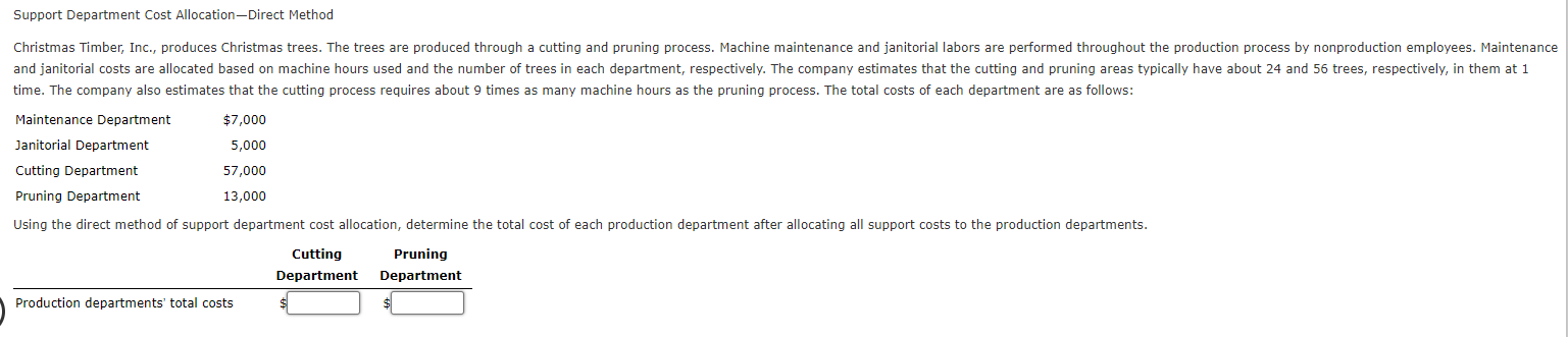 time. The company also estimates that the cutting process requires about