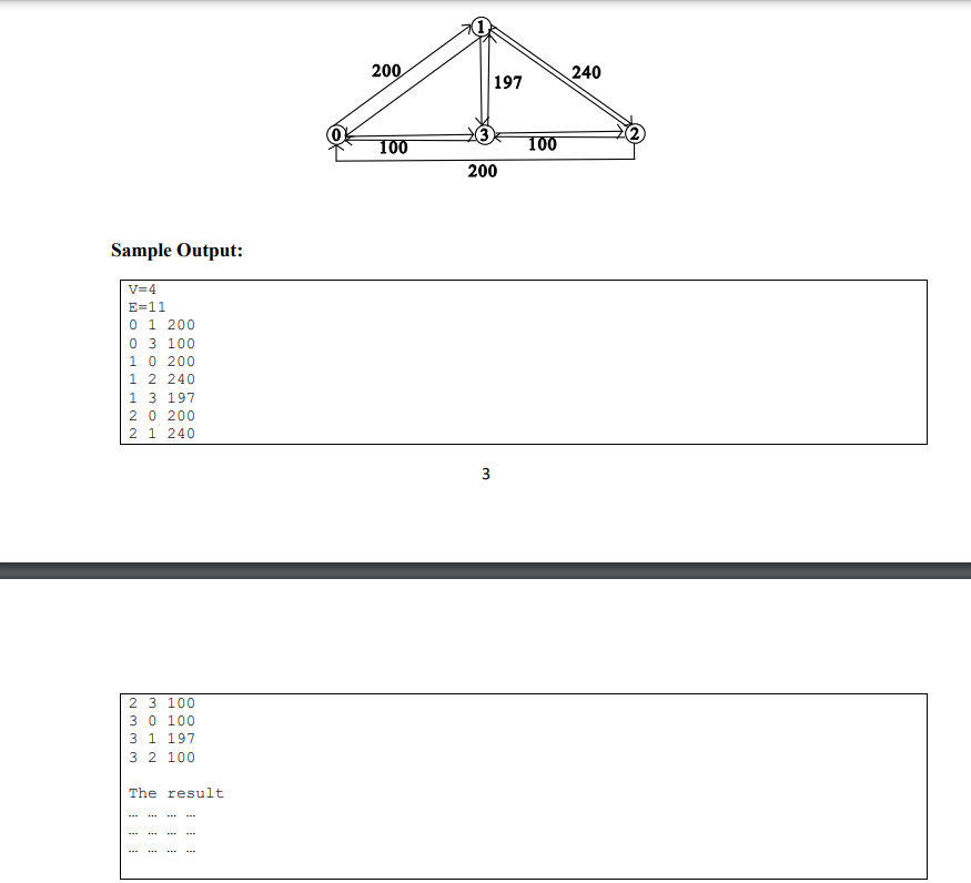  I have an assaignment from Data Structures and Algorithms. !! IT