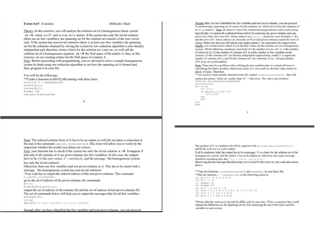 parts of this assignment, but the last part I am not sure