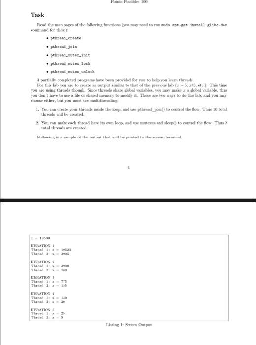  Using c or c++ sample code to help the first two.