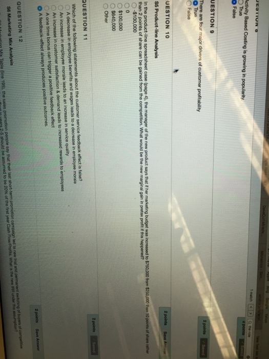 plane $20,000 in extra fixed seoling costs and a decrease ih estimated