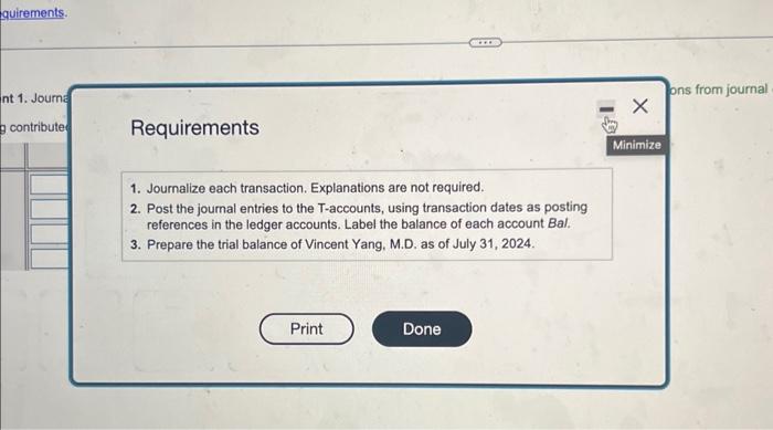 Yang practices medicine under the business tAle Vincent Yang. M. D. During