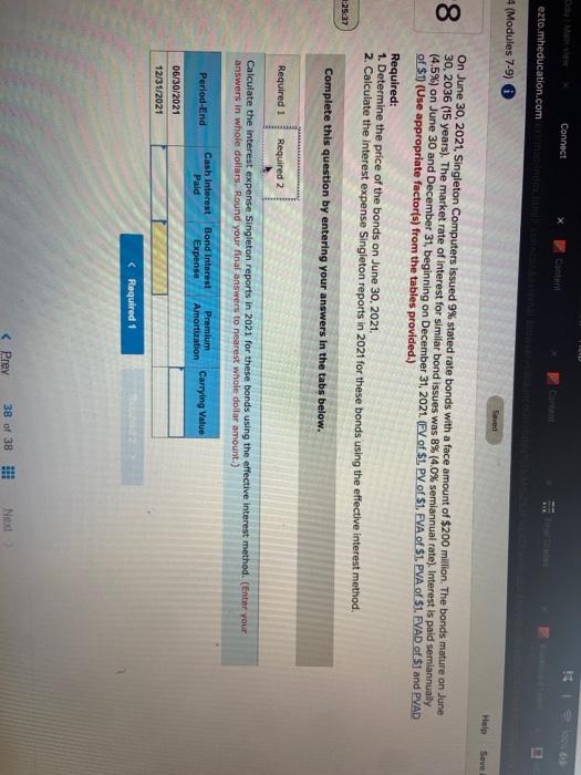 9% stated rate bonds with a face amount of $200 million. The