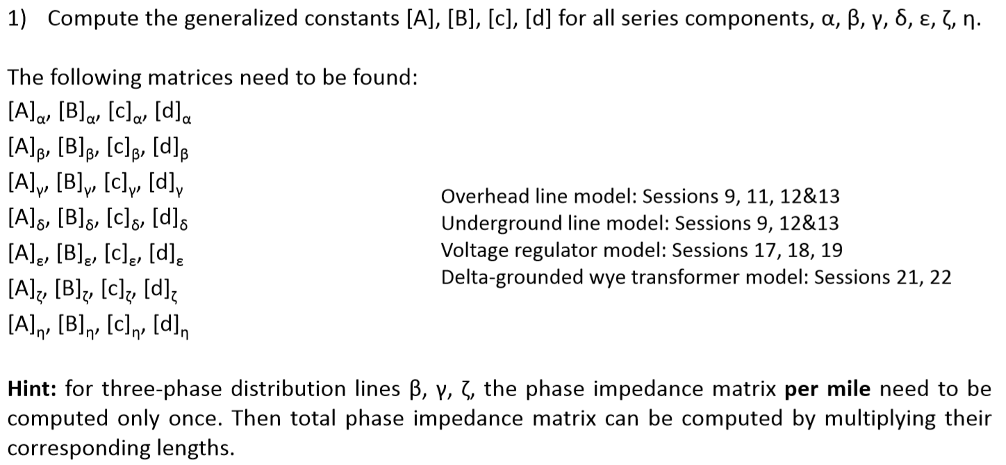 line-neutral voltages for all nodes, 1, 2, 3, 4, 5, 6, 7,