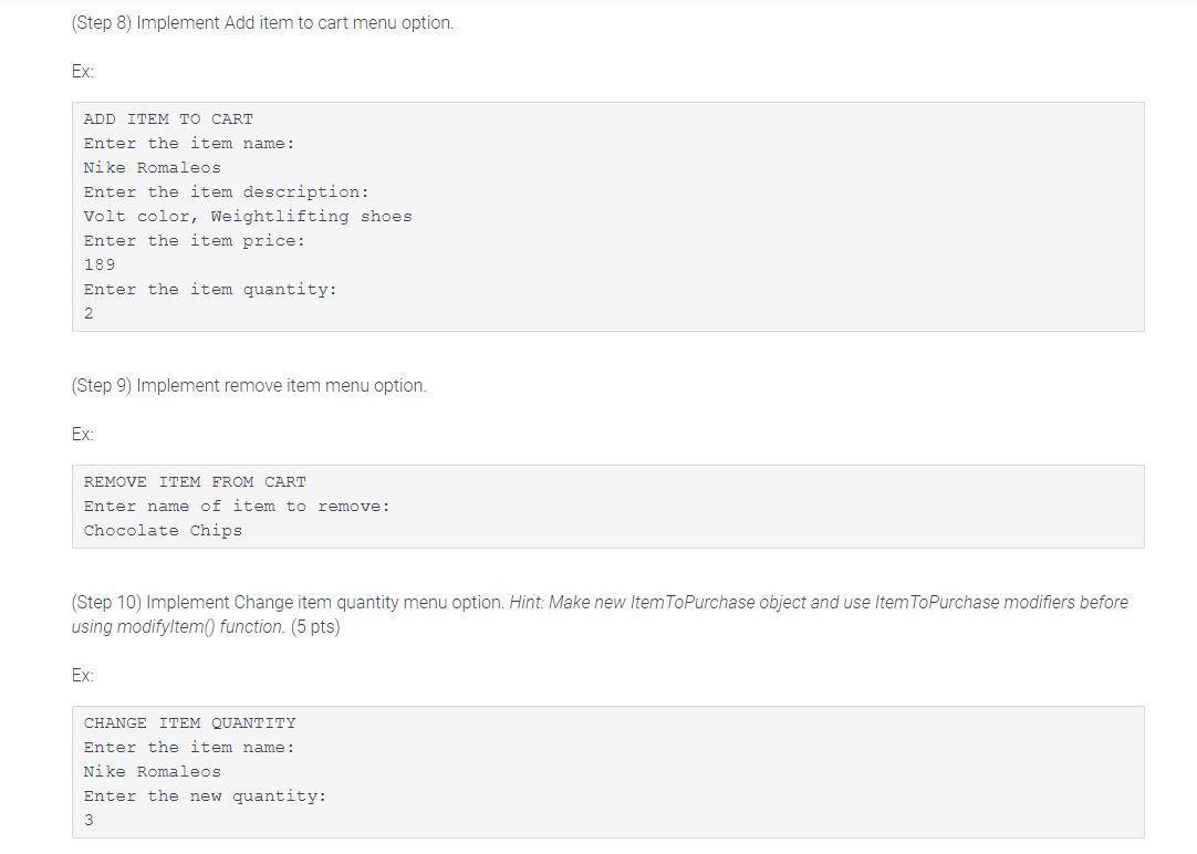 functions outside of zyBooks. Alternatively, you can create a test.cpp file that