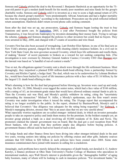 at a conference in New York to talk about the next exotic