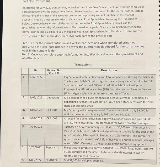 is designed in five parts. In the first part, the student will