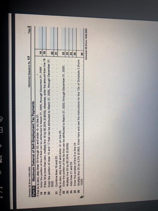 3. Abigail operates her own Schedule C business, Abby's Colonial Creations. Below