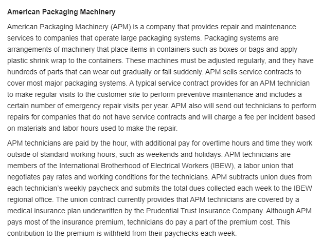 Hello may i please have the solution for Chapter 5 Problem
