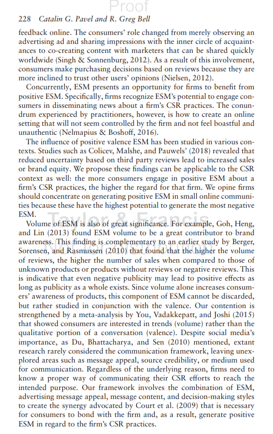 1.5 page 17 Advancing Socially Responsible Strategies Through Earned Social Media Catalin