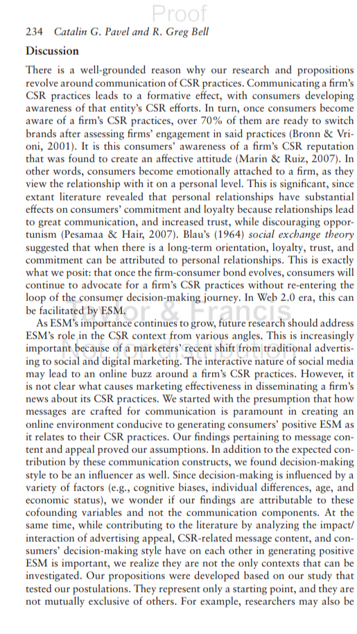 combination of interactions between members of the organization and external audiences and