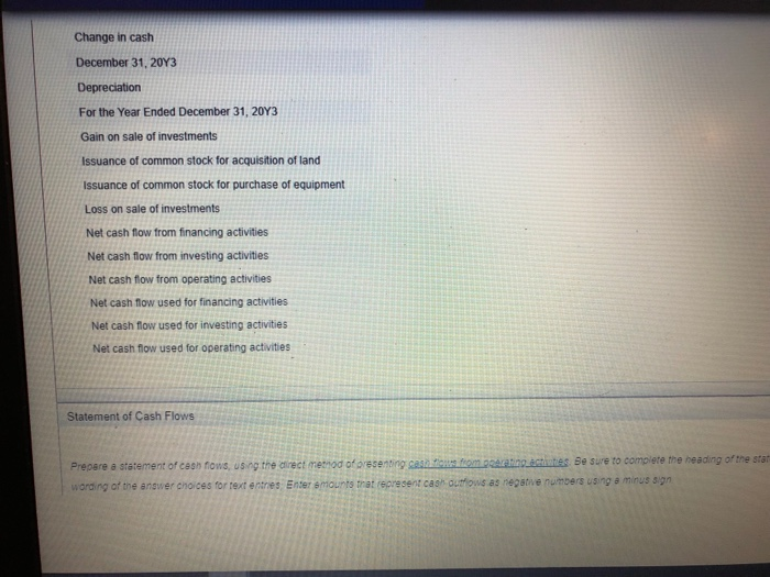 31, 20Y2 Assets 3 :: Cash 5 626,170.00$585,760.00 227.840.00208.880.00 641390.00616.790.00 0.00240,820.00 0.00