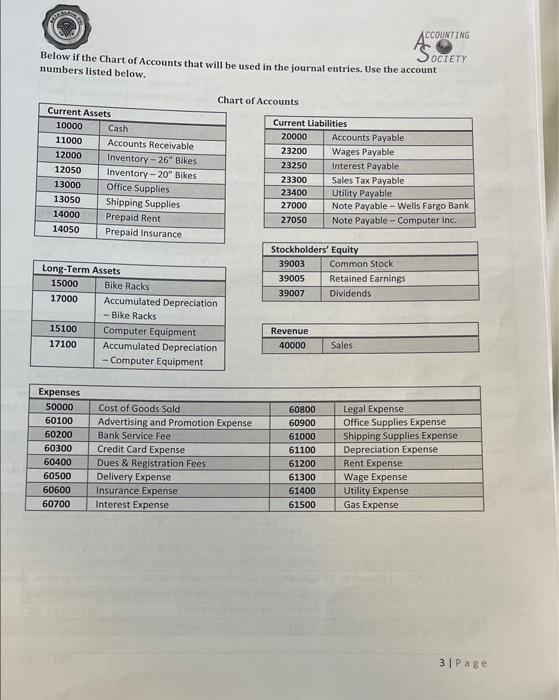 practice set after the original journal entries. Round all answers to the
