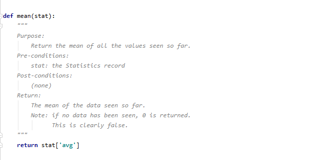 too onerous. The file test_statistics.py. which is a test-script for the statistics