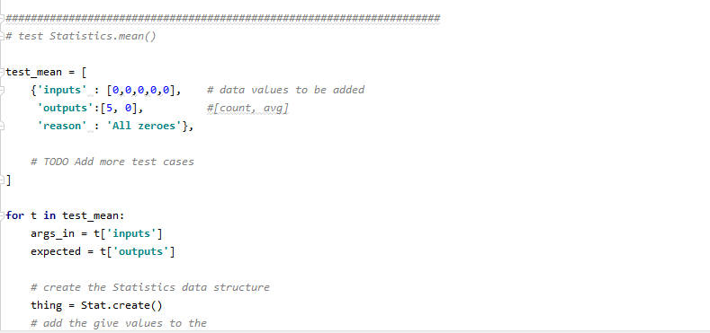 help set up tests. You'll notice that there is exactly one test