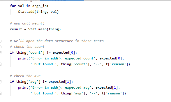 for each operation, which is inadequate. Design new test cases for the