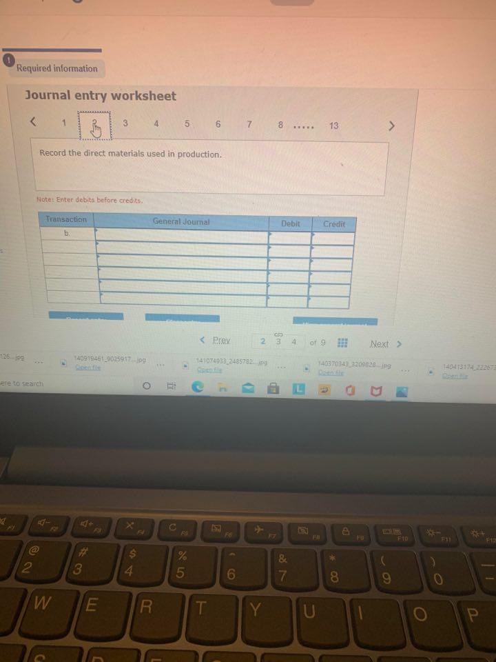 is $84,000. Raw materials purchases in April are $530,000, and factory payroll
