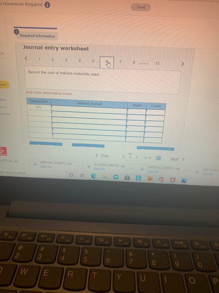 labor cost Job 306 is sold for $665,000 cash in April Costs