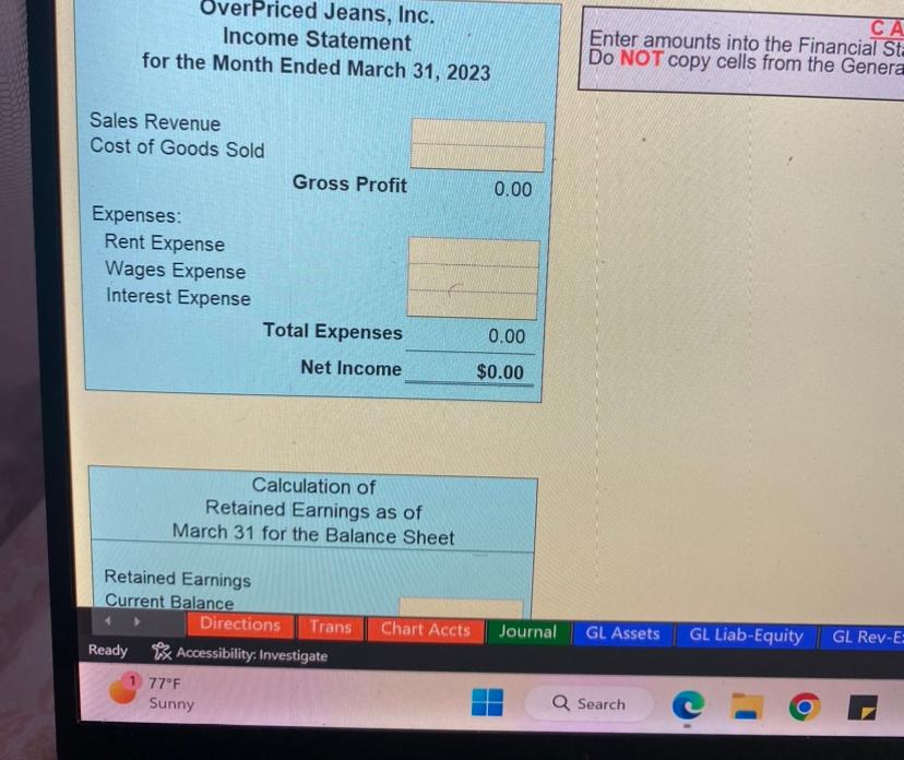 - this transaction has already been entered Into the General Joumal and