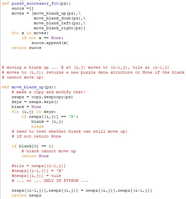 [nxtstate, nxtpath, steps] if nxt in closed: # MIDTERM provided adjust parents