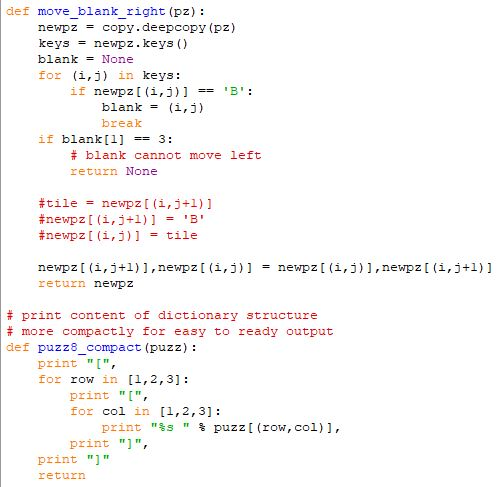 for x in succ: xcost = EVAL FCT(x, target) # Node nxt