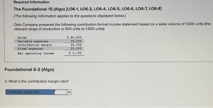 The Foundational 15 (Algo) (L06-1, LO6-3, L06-4, LO6-5, LO6-6, LO6-7, LO6-8) (The