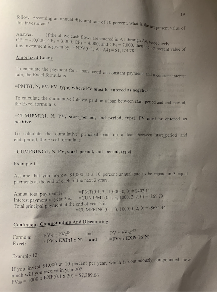 decisions about whether to invest in a partie financial instrument. First, let's