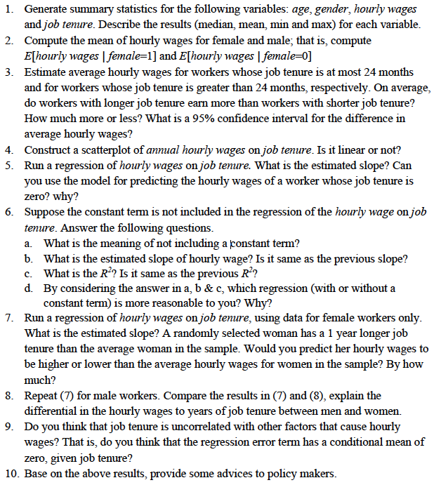 Mean 3rd Qu. Max. 0.0000 0.0000 0.0000 0.4794 1.0000 1.0000 > hourlywage