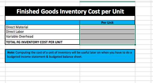  Can anyone solve this problem? Solving for Finished Goods Inventory Cost
