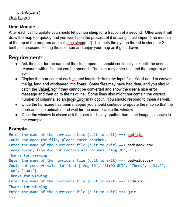 for the program. The datafiles are csv, you may find using the