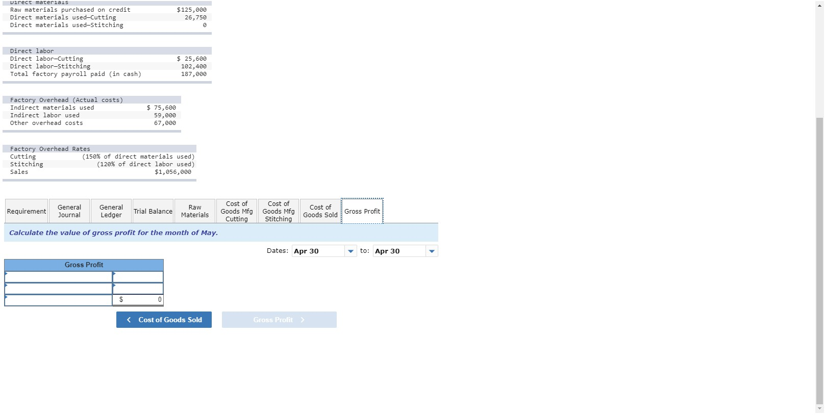 263,300 220,100 61,500 160,500 48,250 The following additional information describes the company's