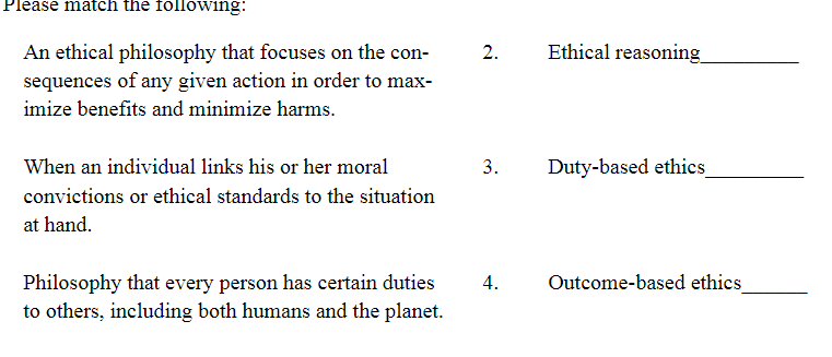  14. T F Corporate social responsibility (CSR) combines a commitment to