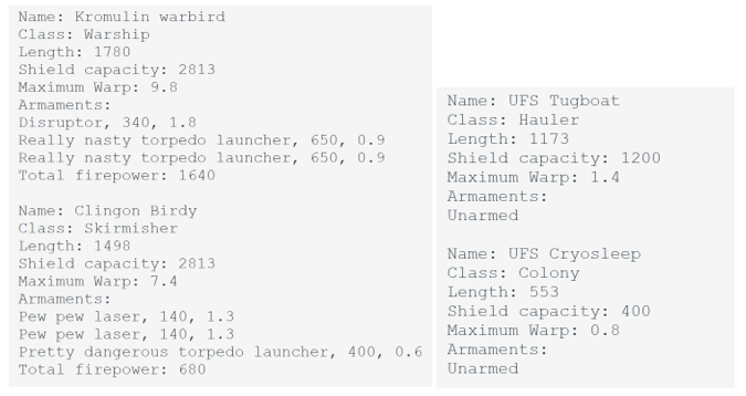 going to load a series of files containing data and then searching