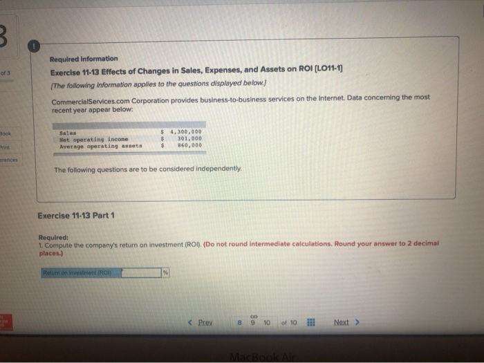 Services Company. (Round your answer to 2 decimal places.) 3. Compute the