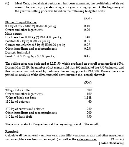 Parts Division that does work for other Divisions in the company as
