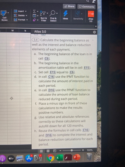 problem. How do I determine what the formulas are if the directions