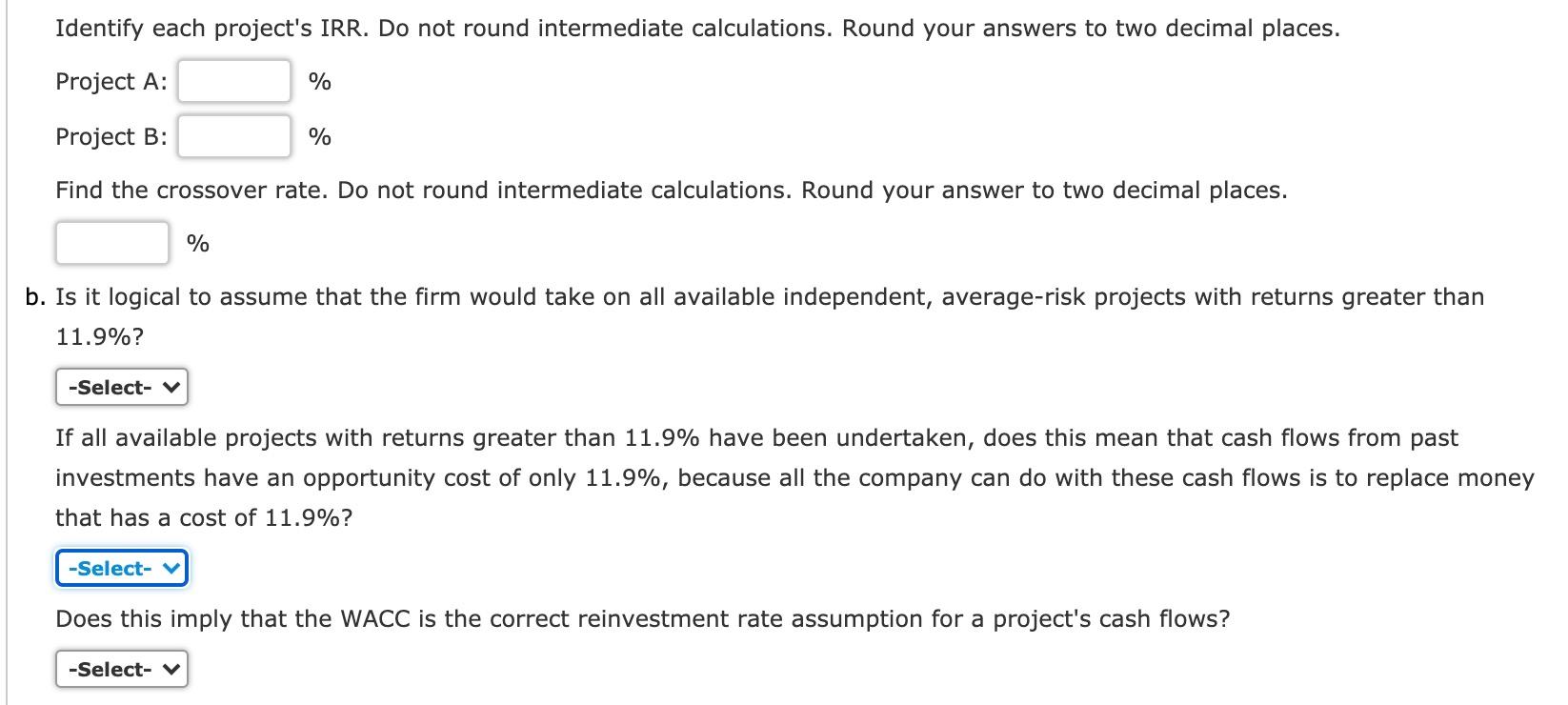 My Work (3 remaining) eBook An oil-drilling company must choose between two