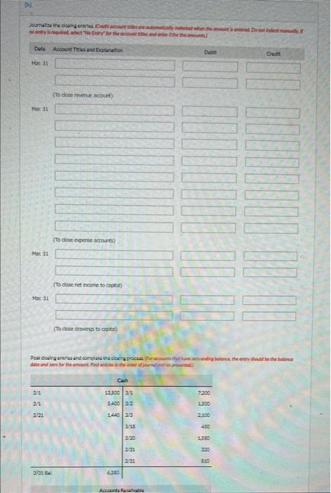 $810 cash from the company, Acces and Deb OLON ( ) (