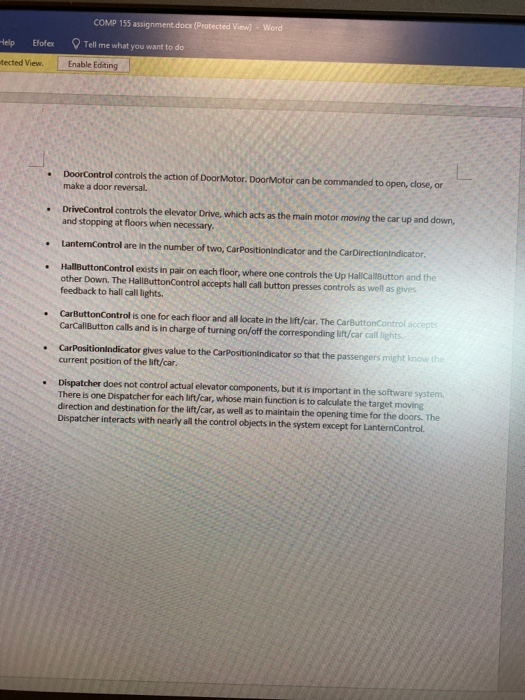 classes to use in that Assignment. Basically We have to make a